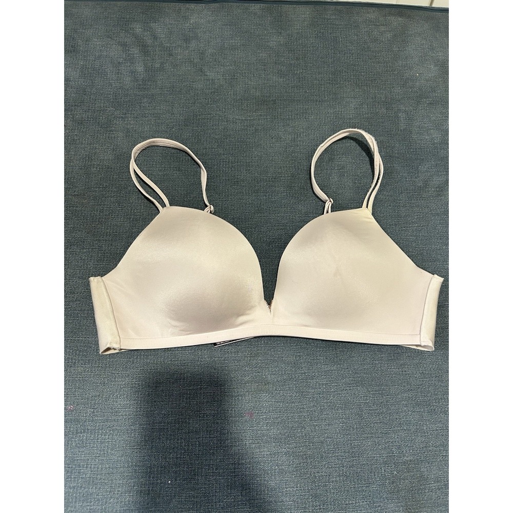 Victorias Secret Nude Padded/ No Wire Bra Size 36 B